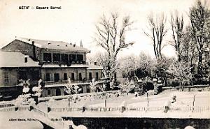 Setif - Square Barral sous la Neige